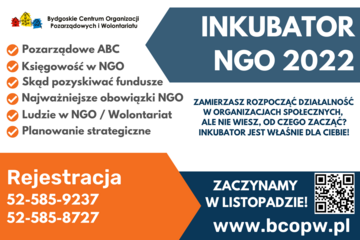 Plakat Inkubator NGO