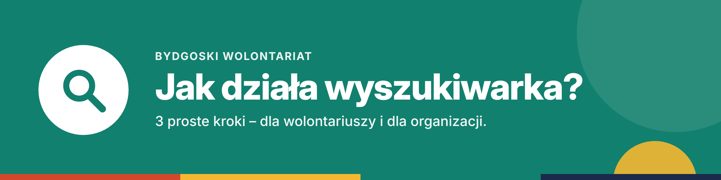 Jak działa wyszukiwarka wolontariatu? 3 proste kroki – dla wolontariuszy i dla organizacji.